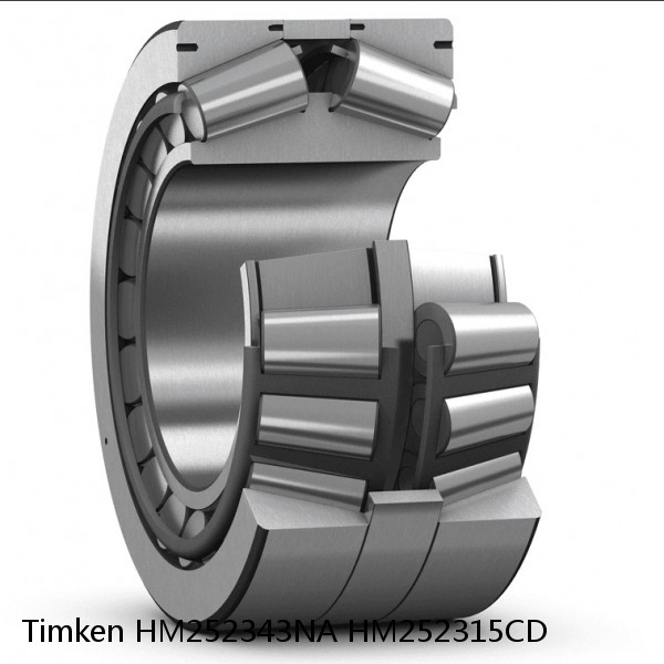 HM252343NA HM252315CD Timken Tapered Roller Bearing Assembly