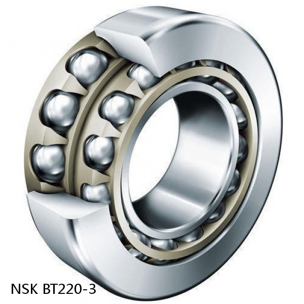 BT220-3 NSK Angular contact ball bearing #1 small image