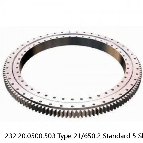 232.20.0500.503 Type 21/650.2 Standard 5 Slewing Ring Bearings #1 small image