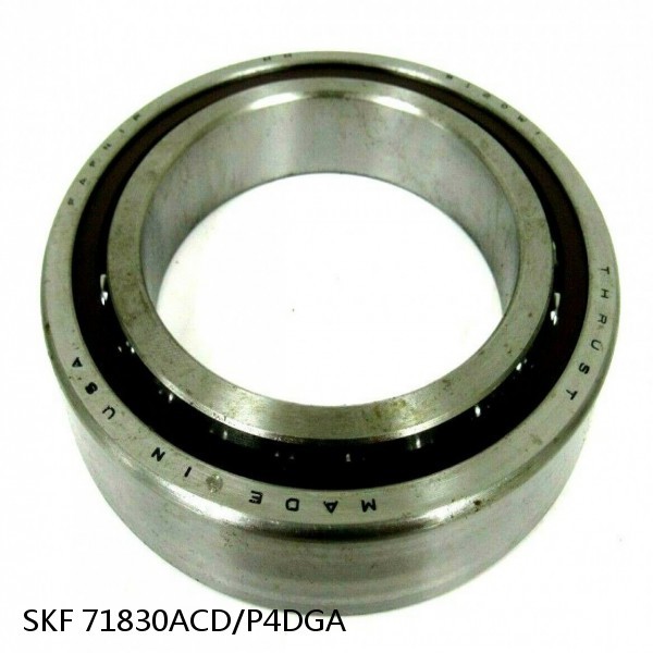 71830ACD/P4DGA SKF Super Precision,Super Precision Bearings,Super Precision Angular Contact,71800 Series,25 Degree Contact Angle #1 small image