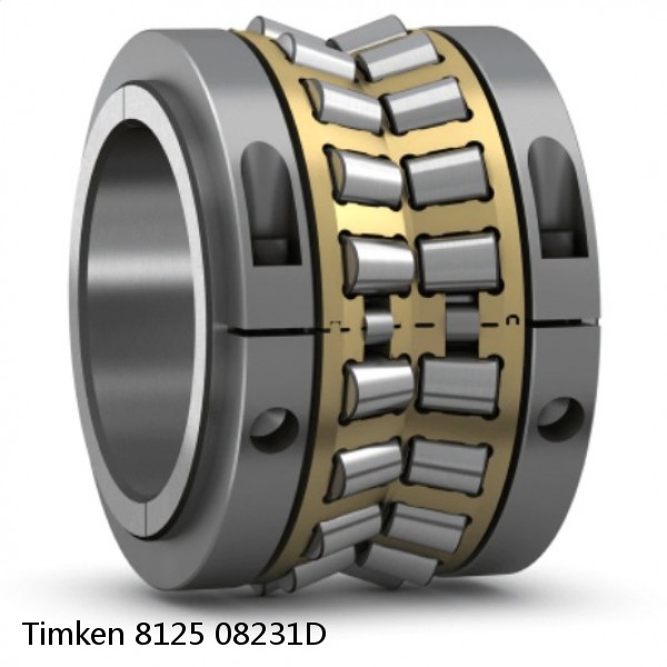 8125 08231D Timken Tapered Roller Bearing Assembly