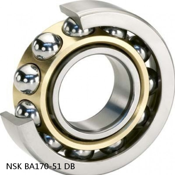 BA170-51 DB NSK Angular contact ball bearing #1 small image