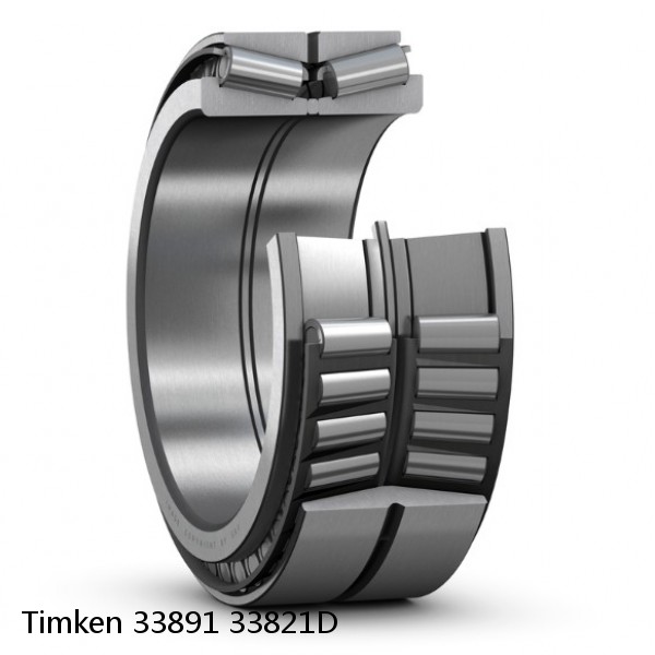 33891 33821D Timken Tapered Roller Bearing Assembly #1 image