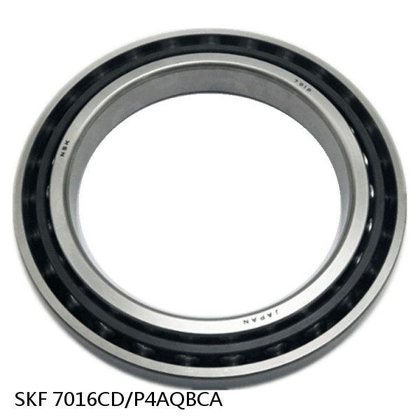 7016CD/P4AQBCA SKF Super Precision,Super Precision Bearings,Super Precision Angular Contact,7000 Series,15 Degree Contact Angle #1 image