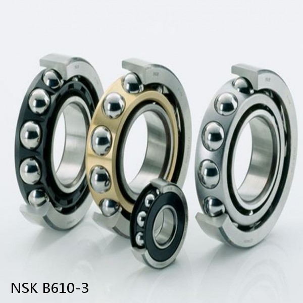 B610-3 NSK Angular contact ball bearing #1 image